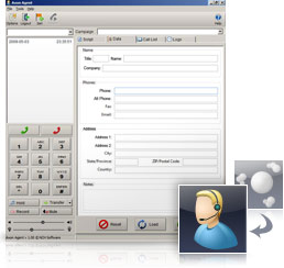 screenshot of Axon Virtual PBX